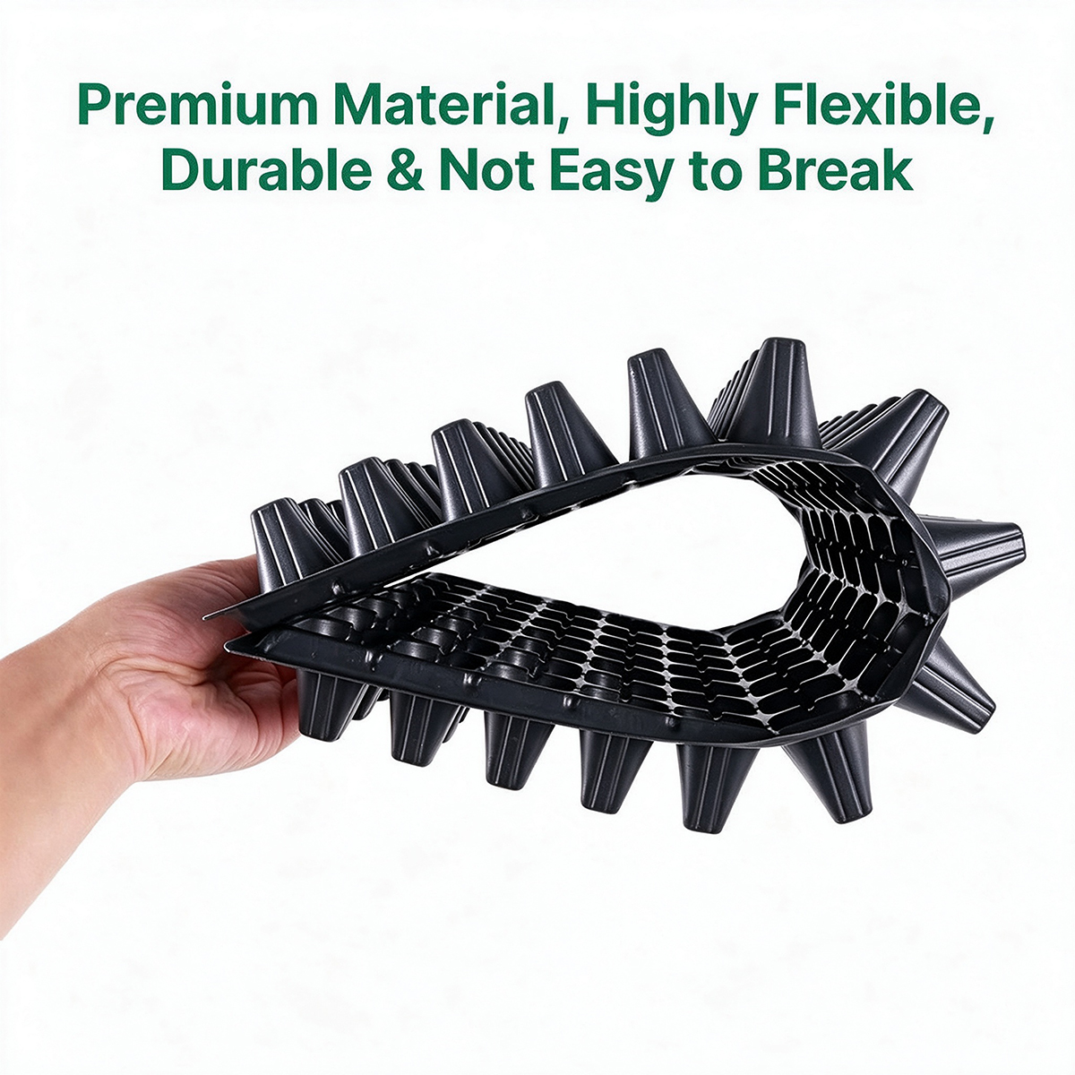 plastic propagation tray made of flexible durable plastic material