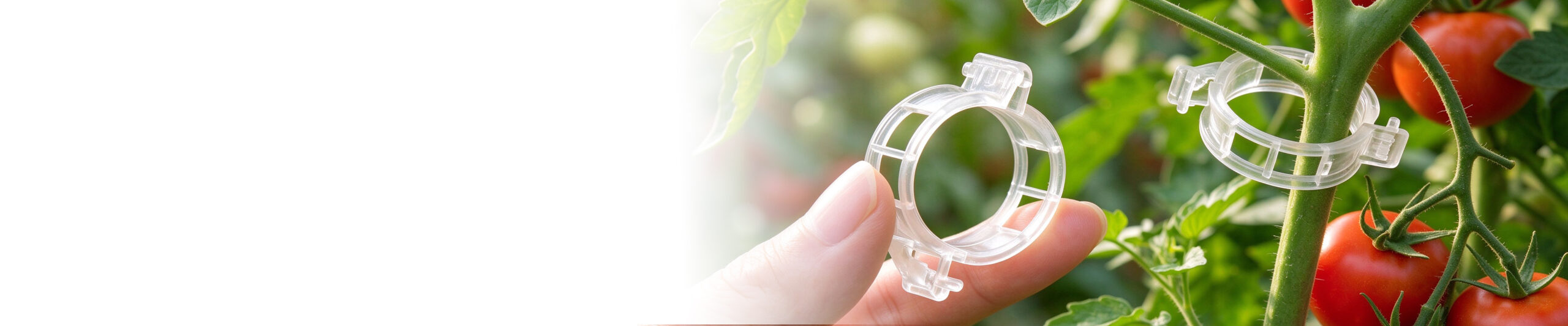 Grofine cultivation accessories for plant support and greenhouse handling in commercial growing