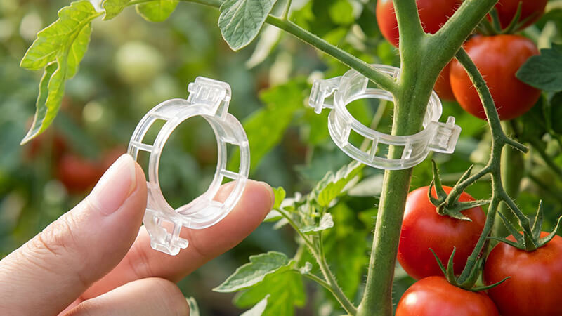 Cultivation accessories for tomato - support plants, improve management