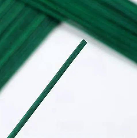 horticulture bamboo stakes single stick closeup, smooth and burr-free