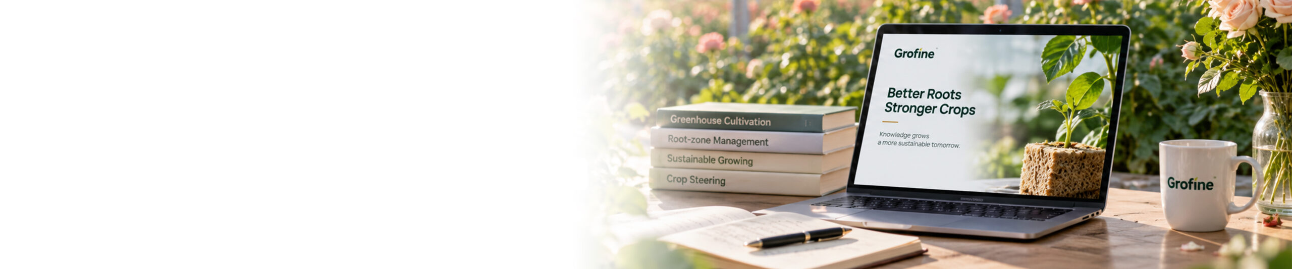 Grofine greenhouse growing insights - root-zone knowledge and cultivation technical insights