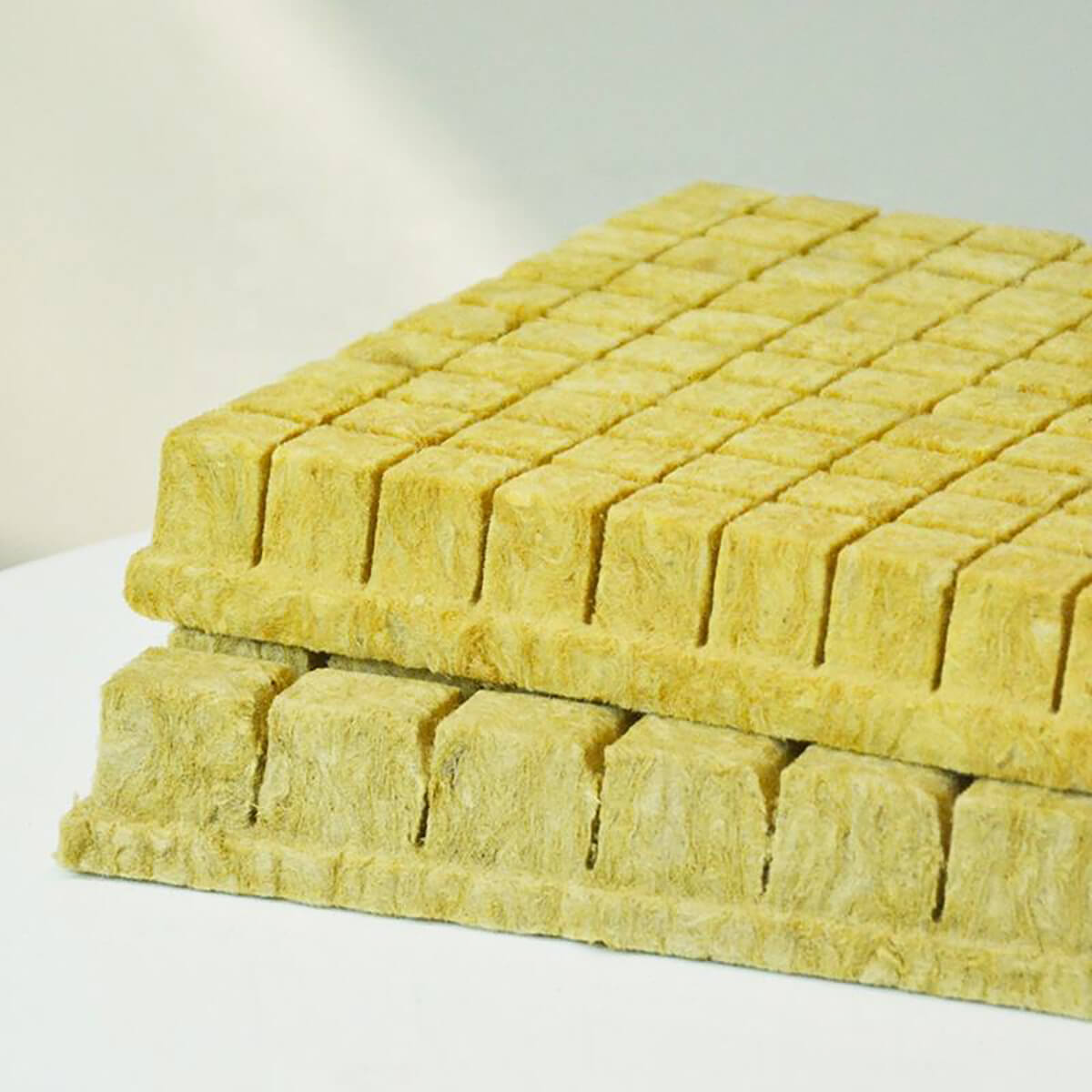 stone wool propagation plug sheet, pre-cut slab for plant seed propagation