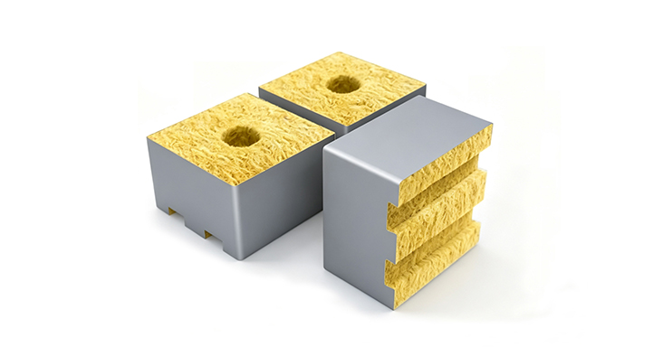 Cannabis Rock Wool Growing Block 100S