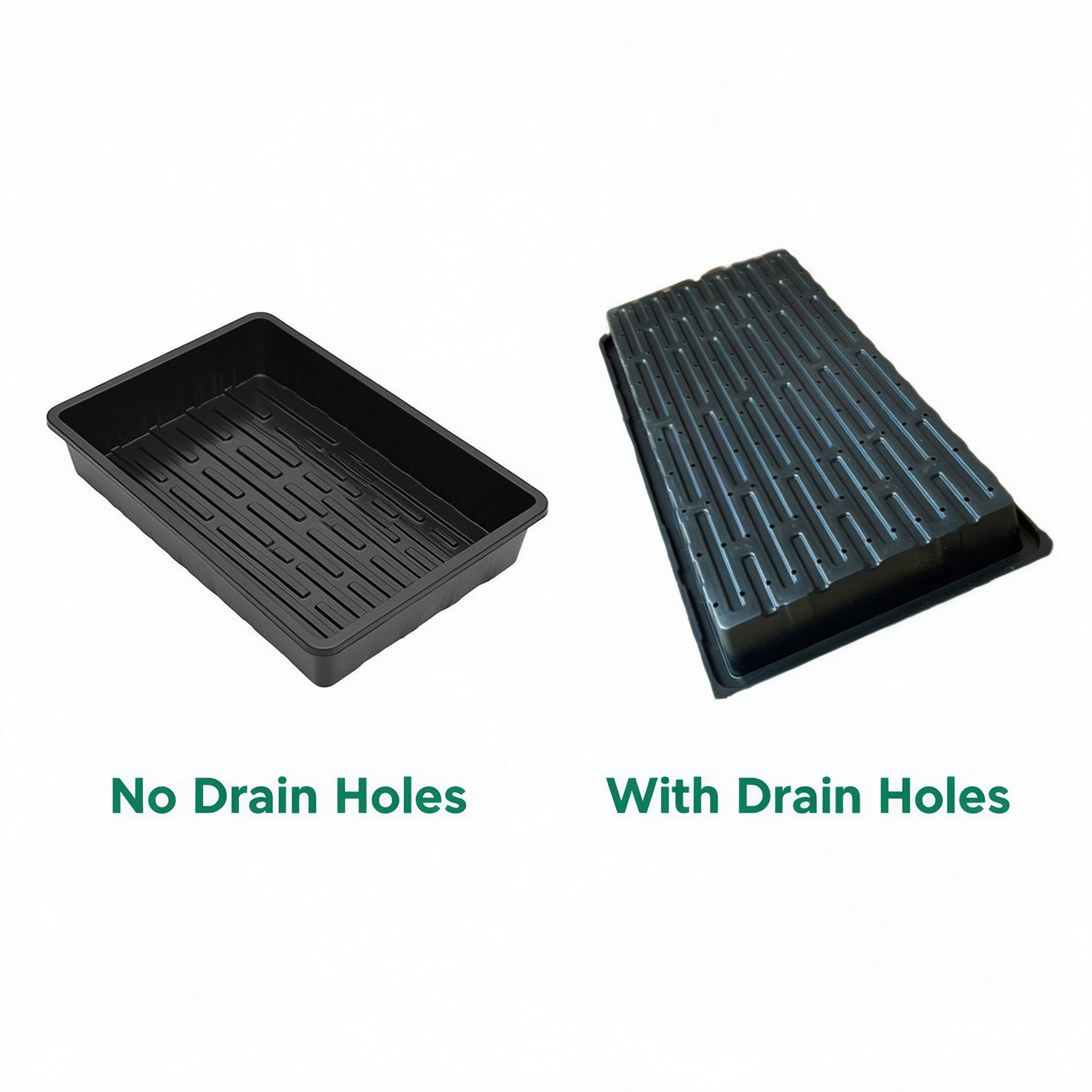 propagation insert tray available with or without drain holes