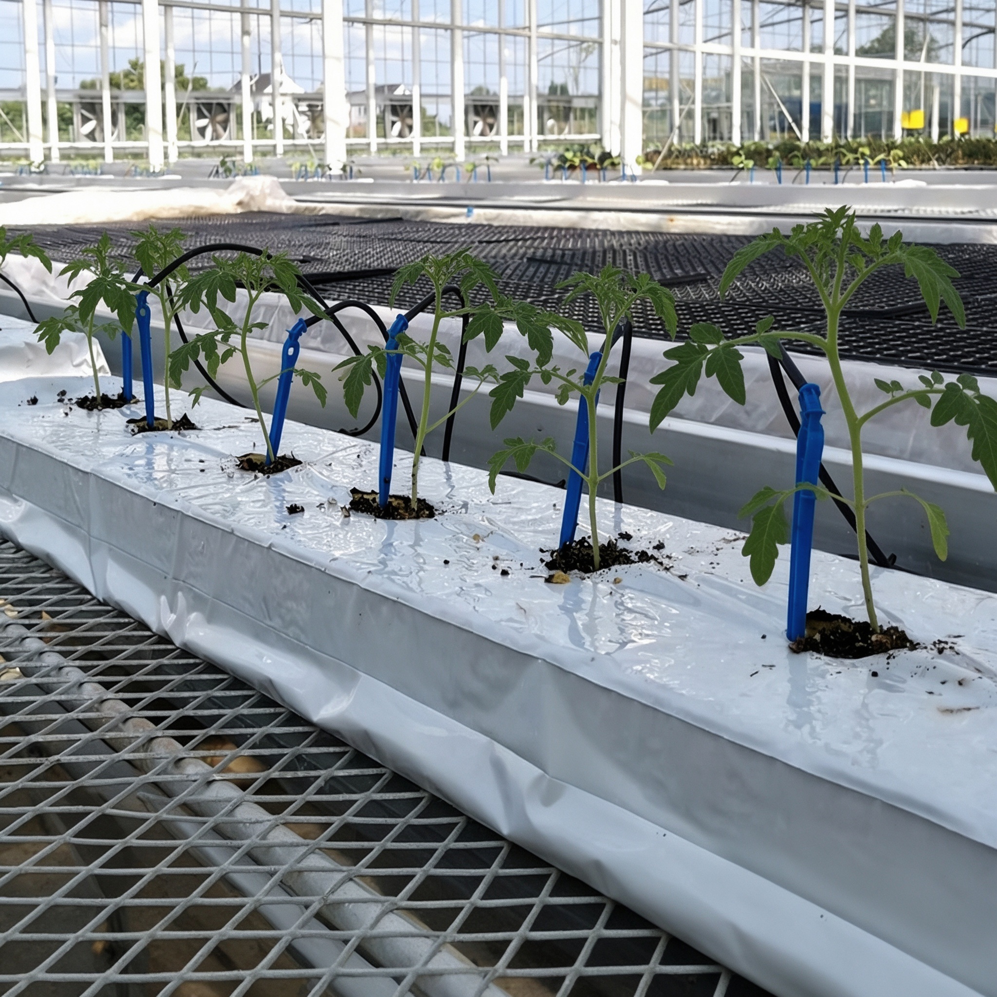 stone wool slab for tomato seedling hydroponic planting