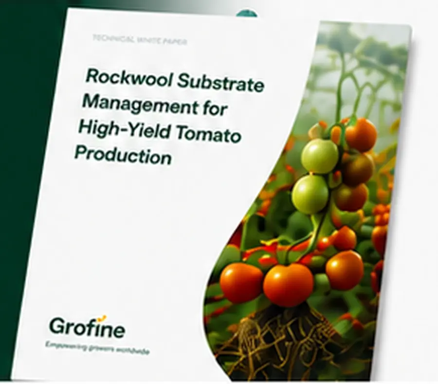 Rock Wool substrate management white paper cover
